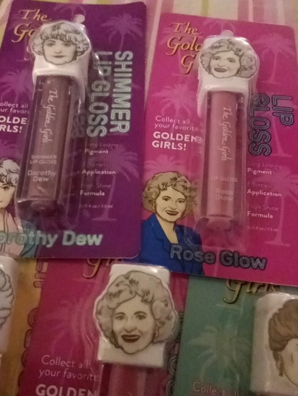Shimmer Lip Gloss Set - Pink Variety